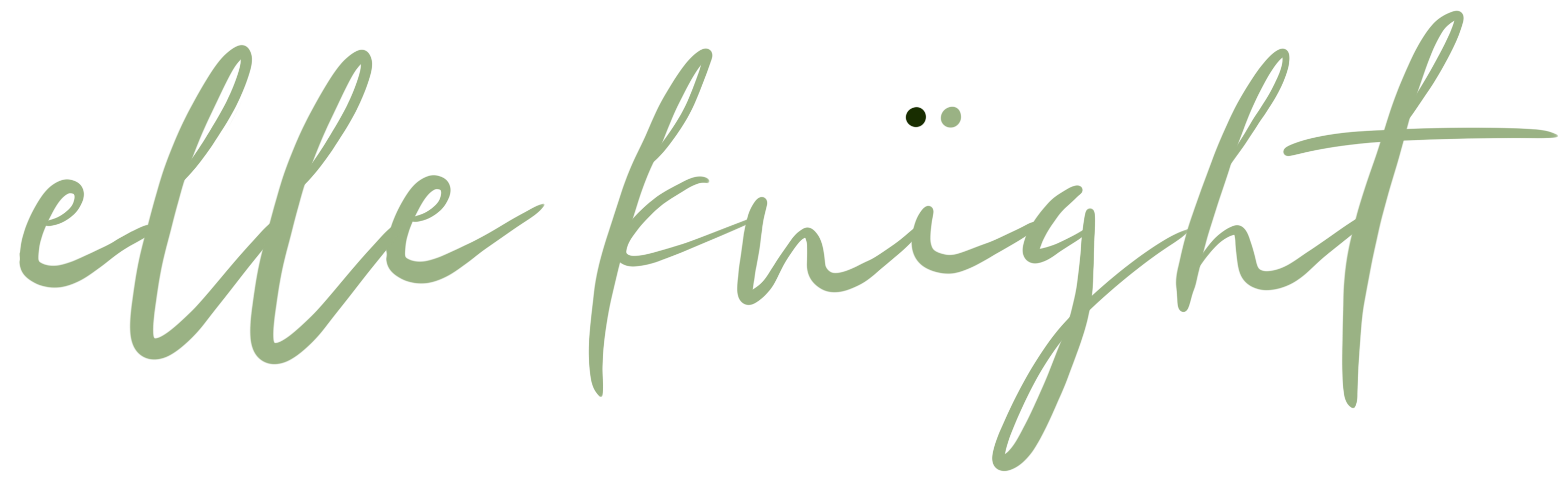 Elle Knight Logo Light Green