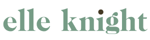 Light Green Elle Knight Logo.