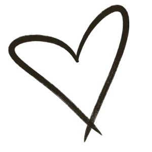 Hand drawn heart icon